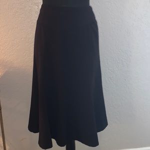 Black fully skirt size18W